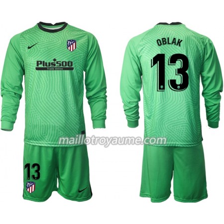 Tenue Enfant Atlético Madrid Jan Oblak 13 Gardien 2020-2021 M001 ML (+ Short)